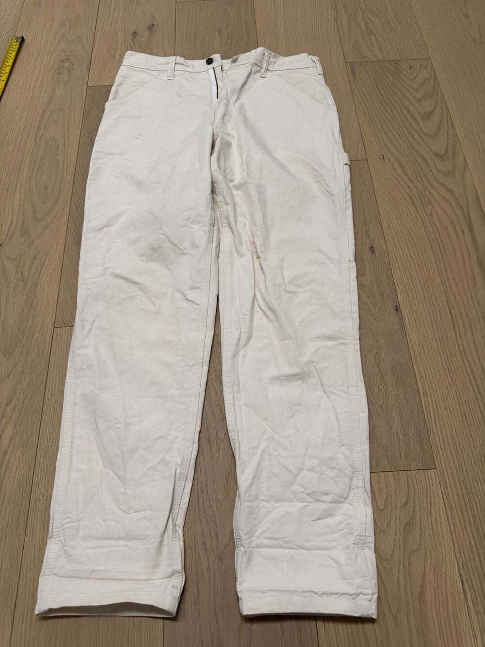 Stan Ray USA White Drill Painter Carpenter Pants